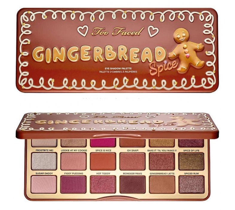 Too Faced Тени палитра Gingerbread Spice фото_2
