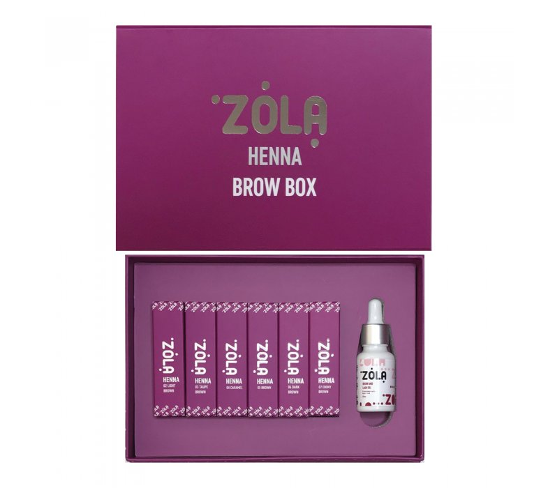 ZOLA Хна Бокс (Henna Box) 6 шт по 5 гр фото_2
