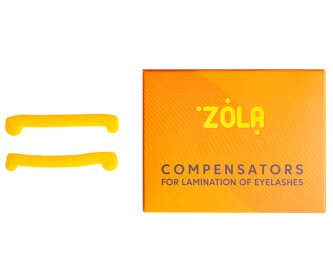 Zola компенсатори для ламінування вій Compensators For Lamination of Eyelashes (помаранчеві)