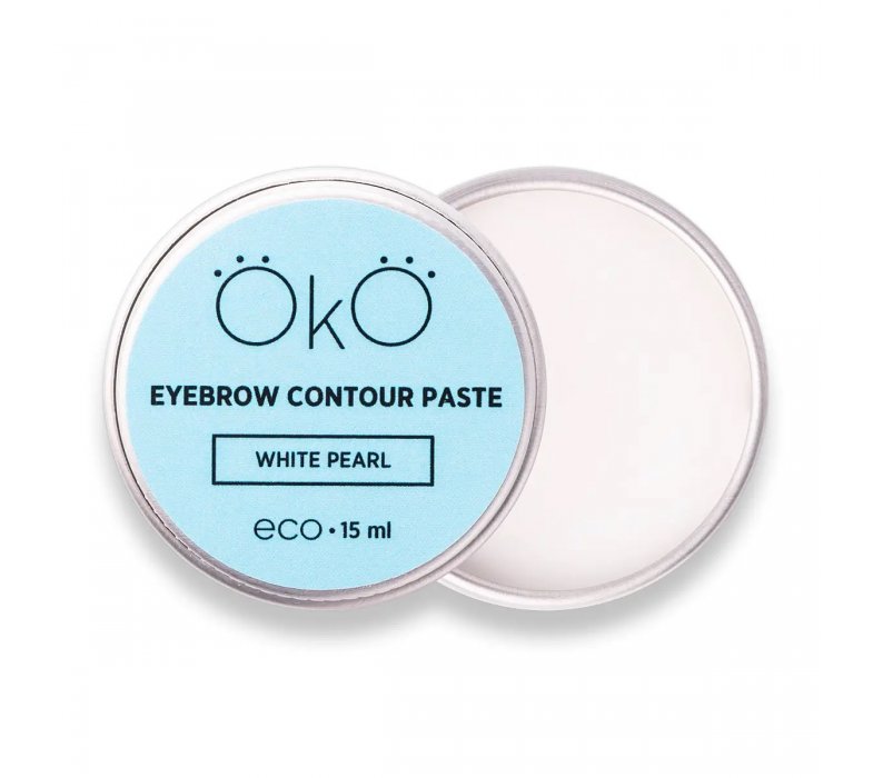 Oko Паста для брів Eyebrow Contour Paste White Pearl, 15 мл фото_1