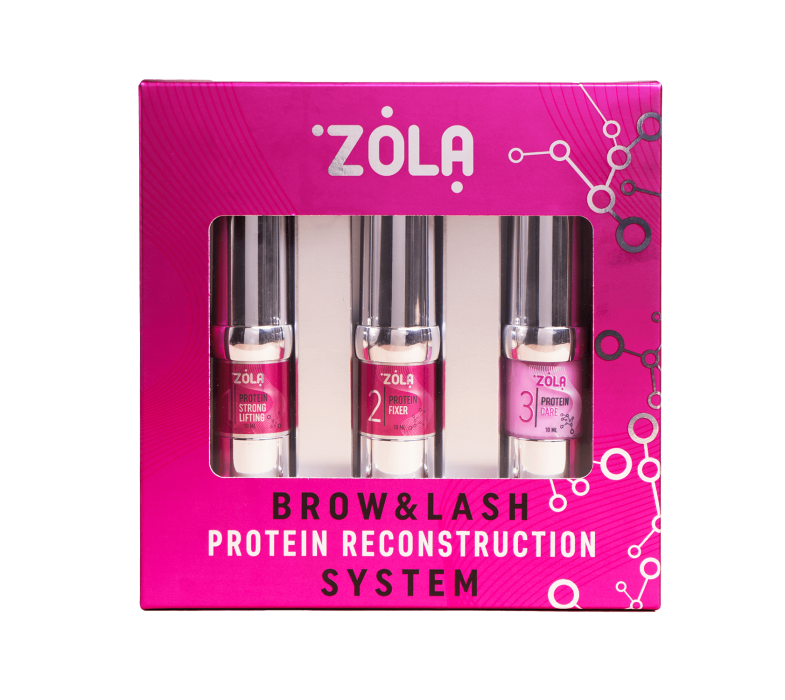 Zola Набір для ламінування Brow&amp;Lash Protein Reconstruction System фото_2