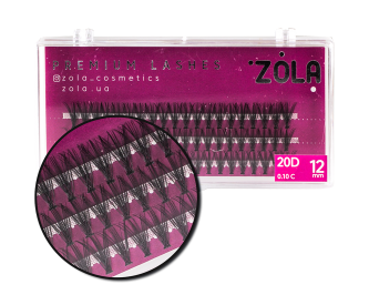 Zola вії-пучки 20D 12 mm