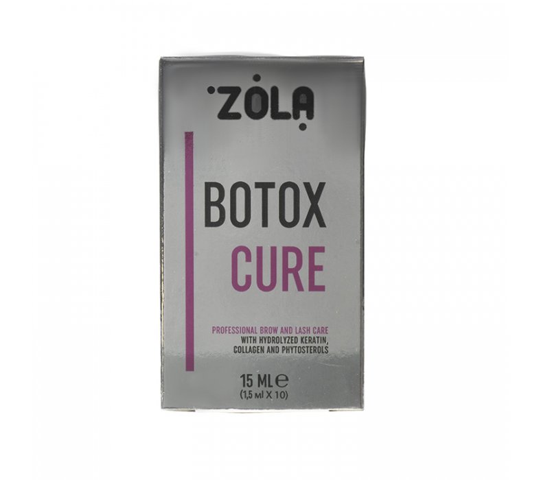 ZOLA Ботокс для брів і вій в саше Botox Cure 1,5 мл х 10 шт. фото_3