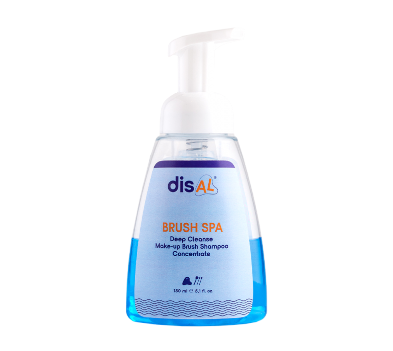 disAL BRUSH SPA: шампунь-концентрат глубокой очистки для косметических кистей 150 ml. фото_1